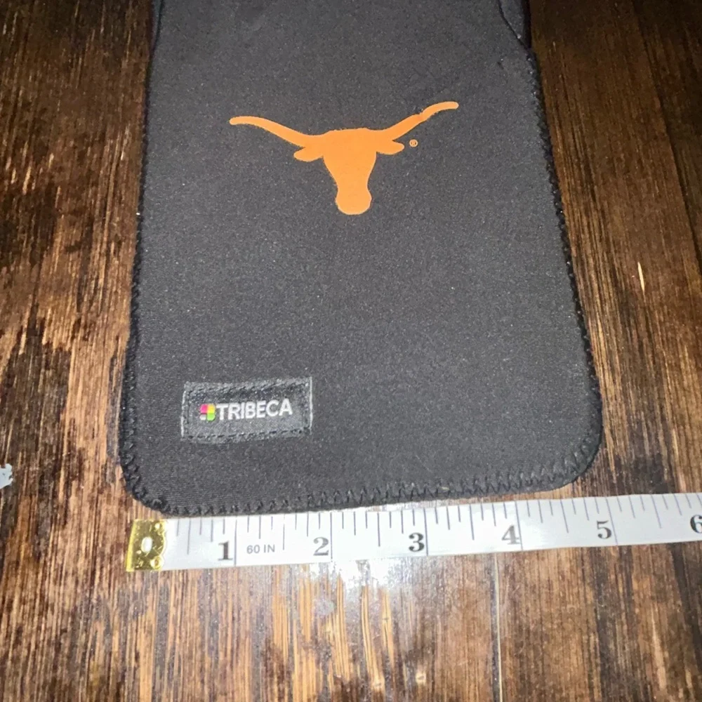 Tribeca Black and Orange Longhorn Neoprene Sleeve